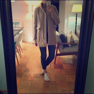 Available Again! JCrew Camel Stadium Coat